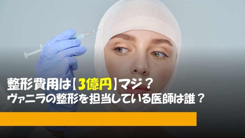 ヴァニラの整形を担当している医師は誰？