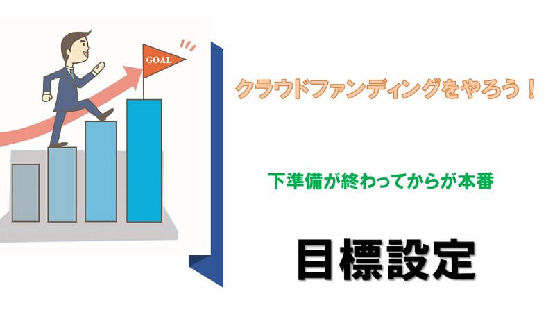 クラウドファンディングの目標設定